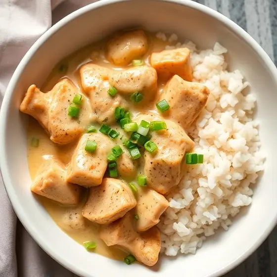 Strogonoff de Frango Simples
