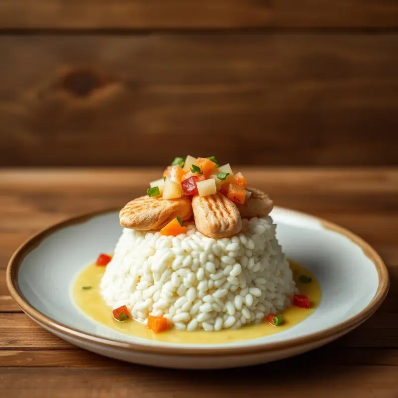 Tapioca Recheada de Frango